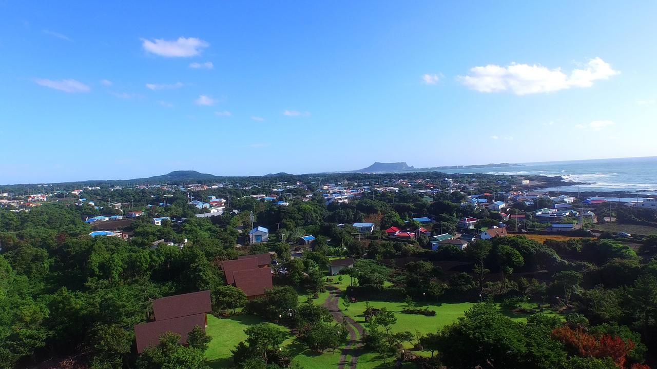 Jeju Bille Log Pension Seogwipo Eksteriør billede