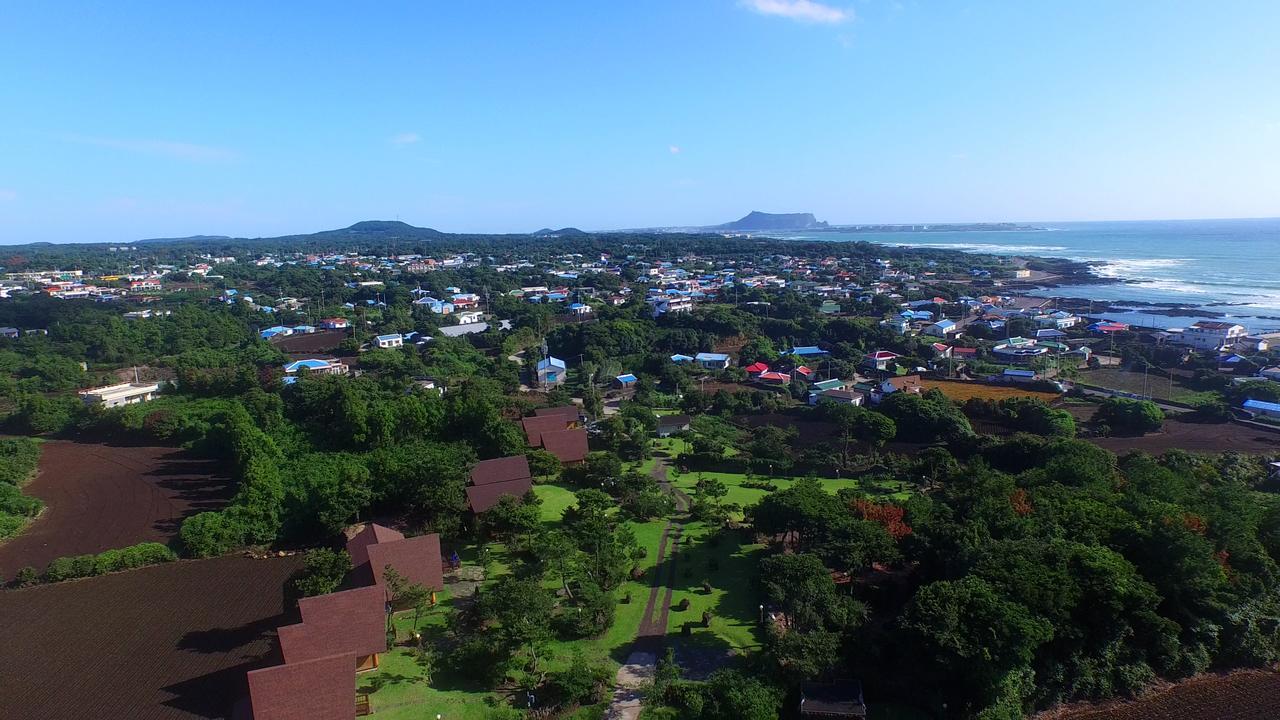 Jeju Bille Log Pension Seogwipo Eksteriør billede